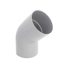 CODO PVC 4" X 45 GRADOS PVC  