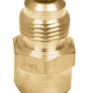 CONECTOR LATON FLARE SOLDAR 3/8 PULG X 1/2 PULG FOSET CLG-646