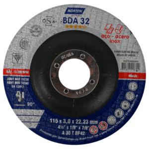 DISCO DE CORTE 4-1/2X1.8MM ACERO INOX